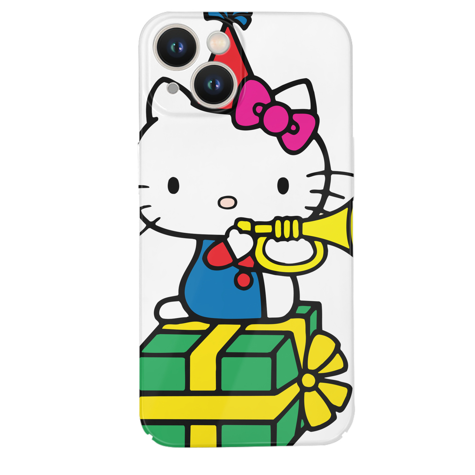 （画像用） Hello Kitty ハローキティ 【iPhone 14シリーズ対応】ハードケース